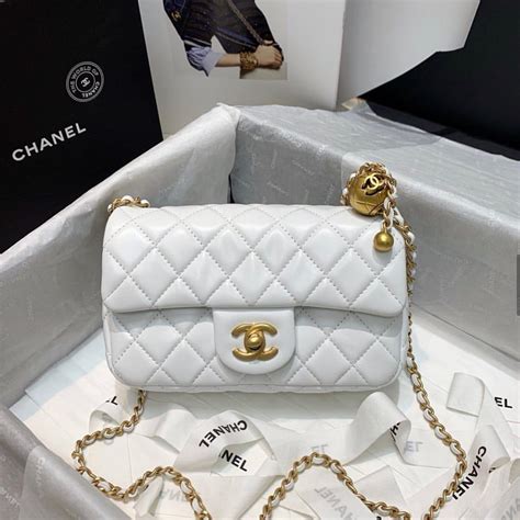 white chanel handbags price|chanel bag uk outlet.